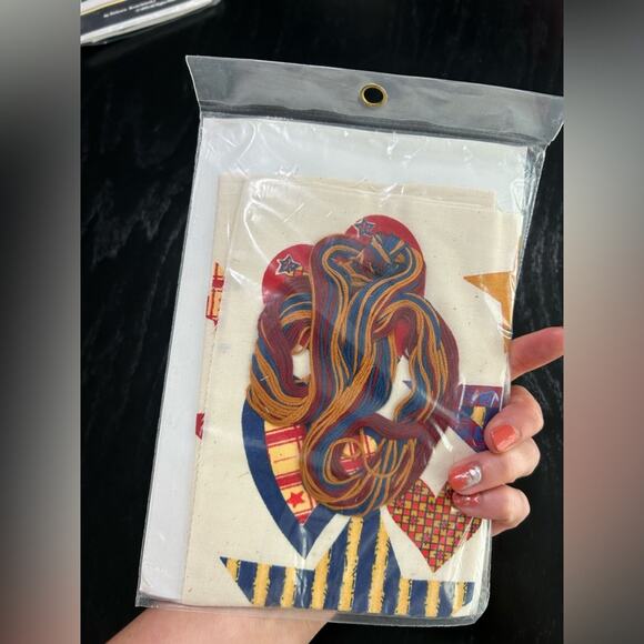 90s sewing pattern applique- cute unique craft vintage sewing instructions - Picture 3 of 7